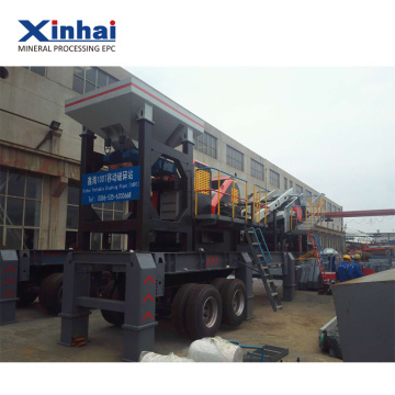 Factory price mobile rock crusher plant , mobile rock crusher cost